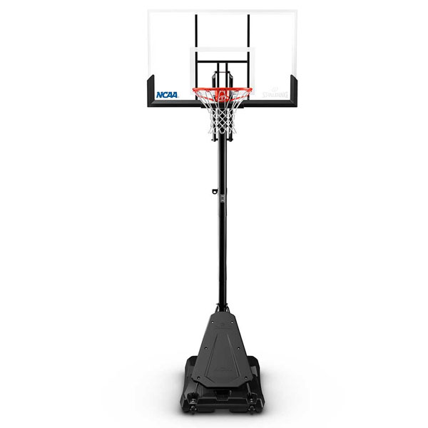 メーカー直送品 SPALDING スポルディング 50インチ NCAA エグザクトハイト アクリルポータブル E6A994 バスケット 器具・備品 ミニバス対応 ラフィートスポーツ 3