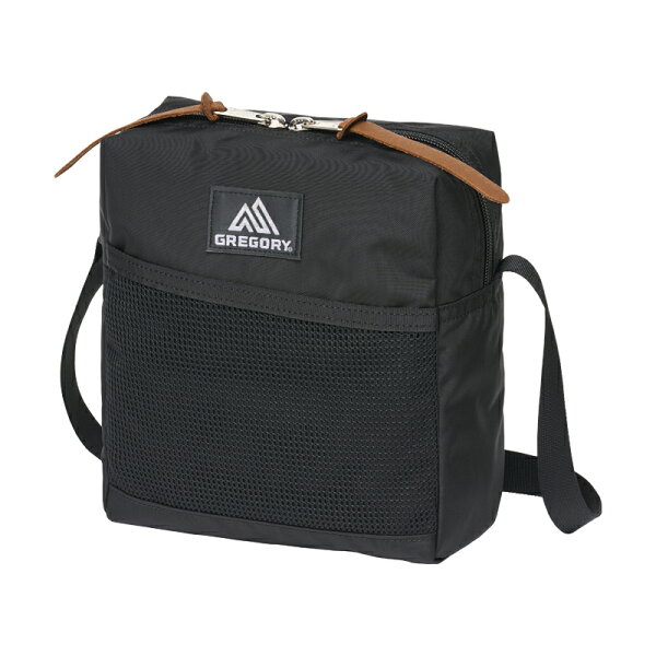 正規品 グレゴリー GREGORY スクウェアショルダーポーチ ブラック 1556771041 即納(4)