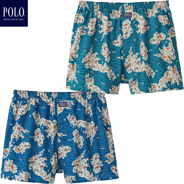 POLO ポロ GUNZE POLO 先染トランクス 前あき PBM821 メンズ 下着 アンダーウエア 男性下着・紳士肌着..