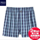 お得な2枚セット POLO ポロ GUNZE POLO 先染トランクス 前あき PBM874 メンズ 下着 アンダーウエア 男性下着・紳士肌着・メンズインナー