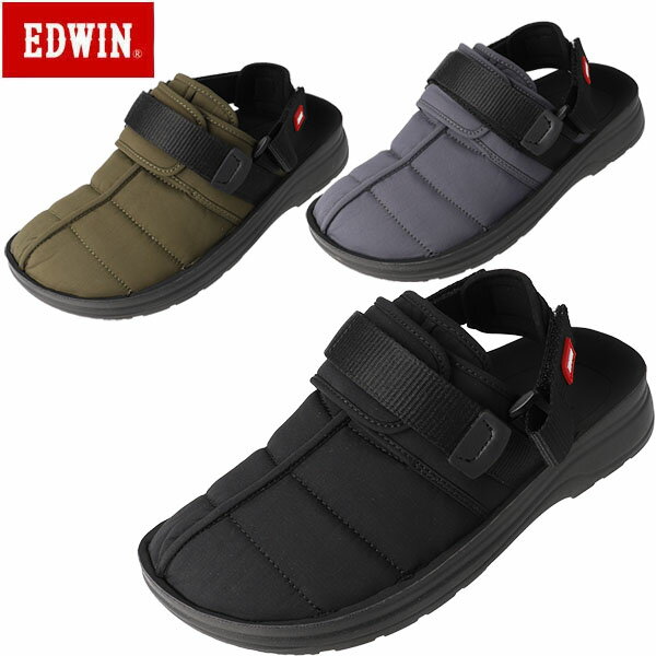 EDWIN エドウイン サンダルシューズ EW5127 メンズ クロッグ ダイマツ