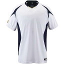 返品交換不可 訳あり大特価 デサント DESCENTE ベースボールシャツ 野球 ソフトボール ベースボールTシャツ DB116-SWDN 半袖