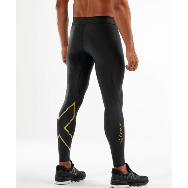 2XU ツータイムズユー MCSクロストレ コンプレッションタイツ ロゴベルト MA5365B ...