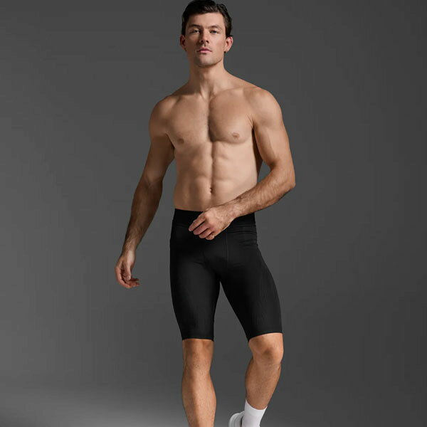 2XU ツータイムズユー MCS メンズ クロストレ コンプレッションショーツ ロゴベル...