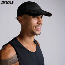 【最大2000円割引クーポン!枚数限定5/6 09:59まで】2XU ツータイムズユー ランニングキャップ UQ5685F BLKBLK 帽子 ラフィートスポー...