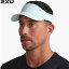 2XU ツータイムズユー ランバイザー UQ5686F GCRWHT 帽子 ユニセックス ラフィートスポーツ