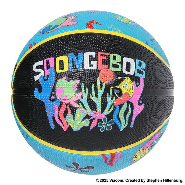 SPALDING スポルディング スポンジ・ボブ アンダーザシー SZ6 バスケットボール 競技ボール6号 85369J