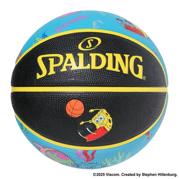 SPALDING スポルディング スポンジ・ボブ アンダーザシー SZ5 バスケットボール ボール5号 85370J