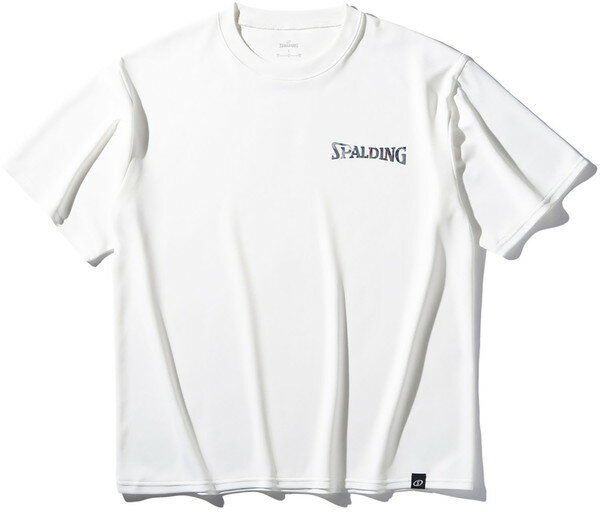 SPALDING スポルディング Tシャツ ホログラム ワードマーク バスケットボール 半袖Tシャツ SMT25130-2000