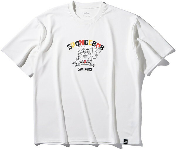 SPALDING スポルディング Tシャツ スポンジ・ボブ パペット バスケットボール 半袖Tシャツ SMT25149S-2000