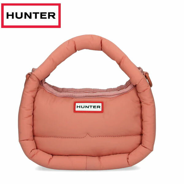 【最大2000円割引クーポン！枚数限定12/6 09:59まで】返品交換不可 期間限定セール ハンター HUNTER フレイムド パファー ミニ ホーボー ドリーミーヌード UBX3711KBM-DRN ショルダー