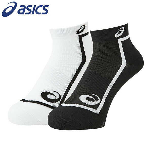 アシックス 2足組ソックス 3093A026-100 asics ラフィートスポーツ