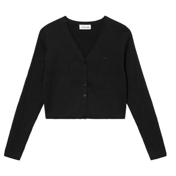 樂天商城 - LACOSTE ラコステ クールマックスリブニットカーディガン AF019J99-031 春夏 レディース 即納あり