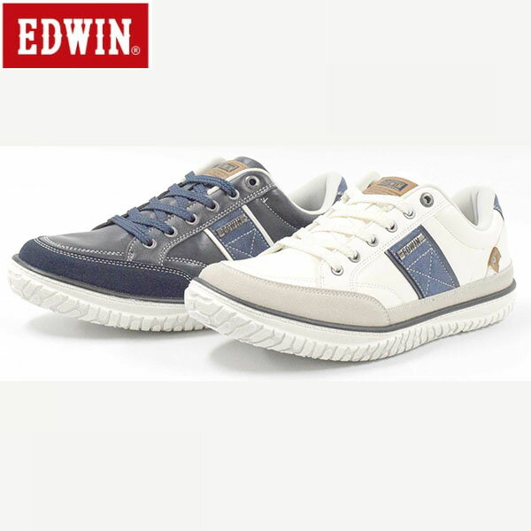 樂天商城 - EDWIN エドウイン シューズ EDW-7770 メンズ カジュアルスニーカー