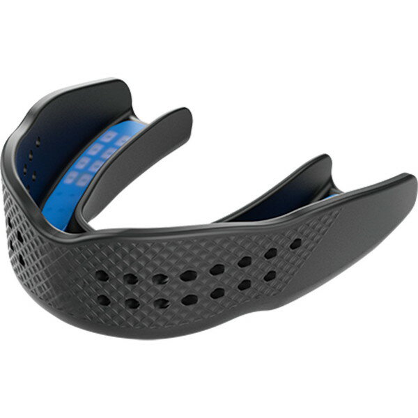 【最大2000円割引クーポン！枚数限定3/6 09:59まで】SHOCKDOCTOR ショックドクター マウスガード スーパーフィット アダルトサイズ ブラック ボディケア アクセサリー 8801A ユニセックス マウスピース スポーツ