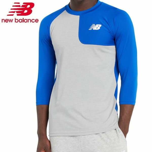 ニューバランス new balance ベースボールアシンメトリ― ロングスリーブトップ 左投げ用 長袖 野球 メンズ MT41714L-TRY