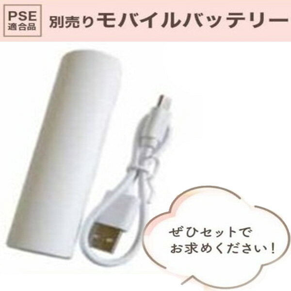 PSE技術基準適合商品 スティック型モバイルバッテリー2500mAH グローバルジャパン発売 温熱ストールマフラーにおすすめ！！ モバイルアイテムの充電にも最適【02810000000000000】【02407000000000000】【0...