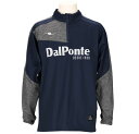 【最大2000円割引クーポン!枚数限定12/6 09:59まで】ダウポンチ DALPONTE 裏起毛ウォームハーフジップトップ DPZ0416-NAVY フット...