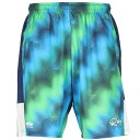 ダウポンチ DALPONTE 昇華プラクティスパンツ DPZRX209-BLUEGREEN フットサル サッカー ハーフパンツ ラフィートスポーツ