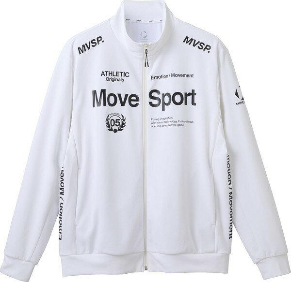 DESCENTE デサント ムーブスポーツ オーセンティック SUNSCREEN TAIKYU ジャージジャケット マルチスポーツ トレーニングシャツメンズ ST5SJG12M-WH00(4)