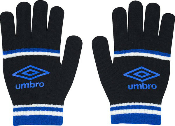 アンブロ UMBRO ニットグローブ サッカー 手袋 UUAYJD54-BKBL