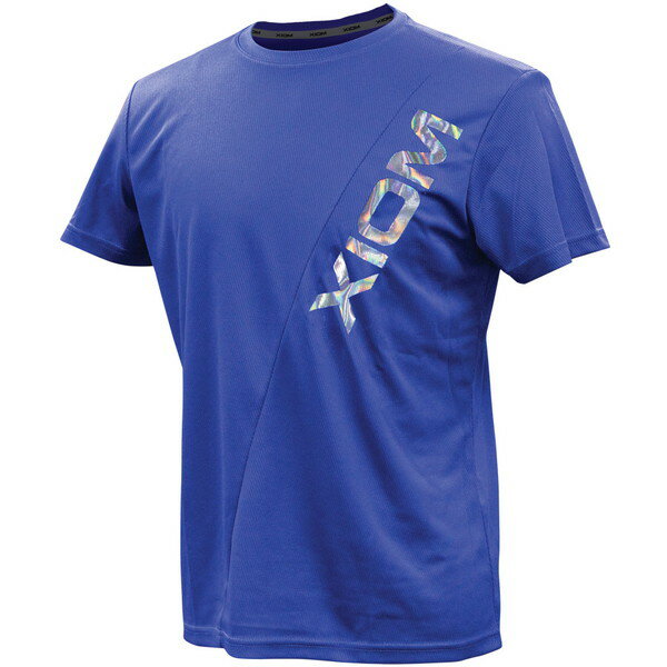 XIOM エクシオン 半袖 トリクシー Tシャツ ブルー 卓球 Tシャツ 801 ラフィートスポーツ