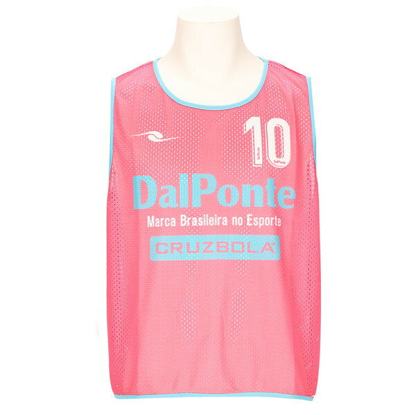 ダウポンチ DALPONTE 昇華ビブス10枚セット サッカー フットサル ユニセックス キッズ ジュニア DPZ124-PINK