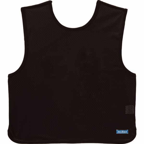 【最大2000円割引クーポン！枚数限定5/6 09:59まで】モルテン molten ゲームベスト 10 枚セット 無地の 10 枚セット 黒 GB0113BKNN ラフィートスポーツ