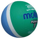 【最大2000円割引クーポン!枚数限定5/6 09:59まで】モルテン molten ライトドッジボール軽量2号 緑×サックス ハントドッチ ボール SLD2M...