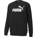 PUMA プーマ ESS ビッグロゴ クルースウェット 588705-01 メンズ「P」