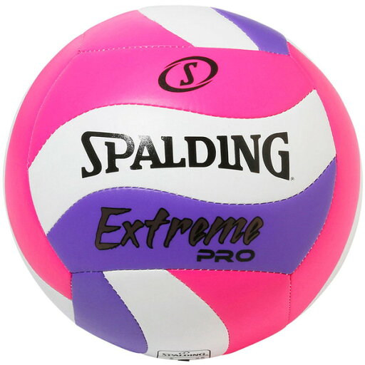 SPALDING スポルディング エクストリームプロ ウェーブ バレーボール ピンク×パープル 4号球 72-374J ラフィートスポーツ SPALDING スポルディング エクストリームプロ ウェーブ バレーボール ピンク×パープル 4号球 72-374J ラフィートスポーツ