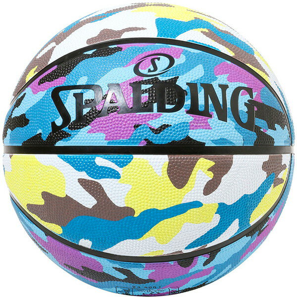 SPALDING スポルディング マルチカモ ブルー×ブラウン 7号球 バスケット ボール 84500J ラフィートスポーツ 2