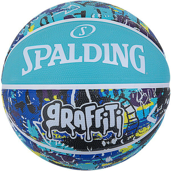 SPALDING スポルディング グラフィティ ブルー 5号球 バスケット ボール 84515J