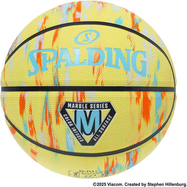 SPALDING スポルディング スポンジ ボブ マーブル バスケットボール 競技ボール6号...