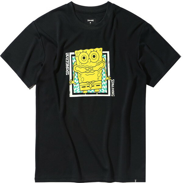 【最大2000円割引クーポン！枚数限定12/6 09:59まで】SPALDING スポルディング Tシャツ スポンジ ボブ ..