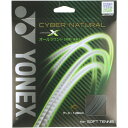 【最大2000円割引クーポン!枚数限定5/6 09:59まで】Yonex ヨネックス ソフトテニス用ガット サイバーナチュラルクロス テニス ガツト・ラバー C...