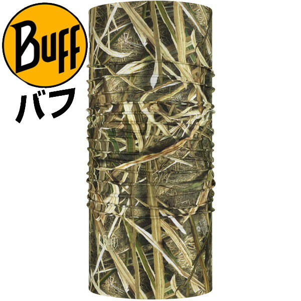 Buff（バフ） ネックゲイター（フェイスマスク）ネックウエア CAMU＆ANGLER 冷感 夏用マスクに最適！COOLNET UV＋ MOSSY OAK SHADOW GRASS 417220