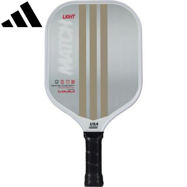 adidas アディダス PB MATCH LIGHT 2025 14mm ピックルボール パドル AP5GA1U11