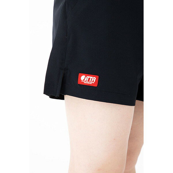 Lafitte ラフィートスポーツのJUIC ジュウイック 男女兼用 ゲームパンツ アタックJレボ 卓球 5624-BK メンズ ハーフパンツ ラフィートスポーツ｜アングル3