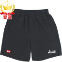 JUIC ジュウイック 男女兼用 ゲームパンツ Jハーフレボ 卓球 5625-BK メンズ ハーフパンツ ラフィートスポーツ