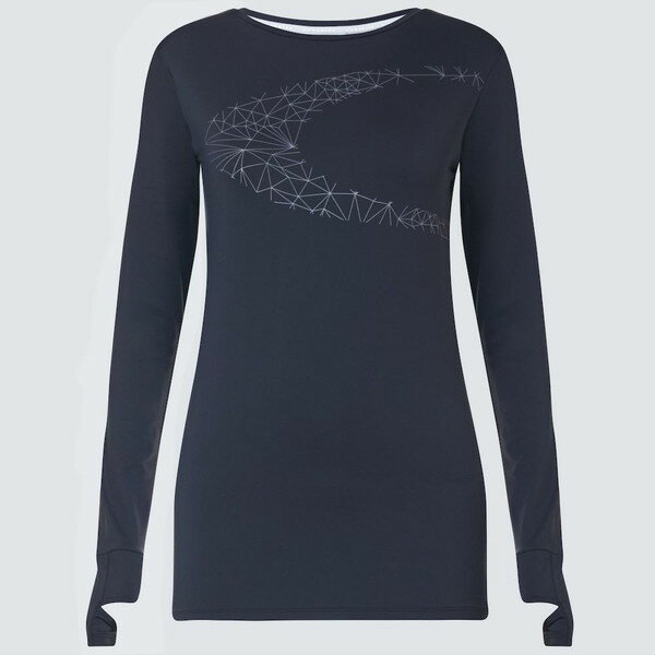 オークリー（OAKLEY） （女性用）Radiant Prompt L／S Tee 長袖Tシャツ レディース FOA500149 02E