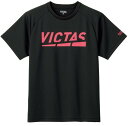 VICTAS ヴィクタス PLAY LOGO TEE 卓球 半袖Tシャツ 632101-1070 ラフィートスポーツ