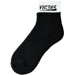 返品交換不可 大特価 VICTAS ヴィクタス 靴下 ツートーン ショート ソックス 2TONE SHORT SOCKS 卓球 662102-1000