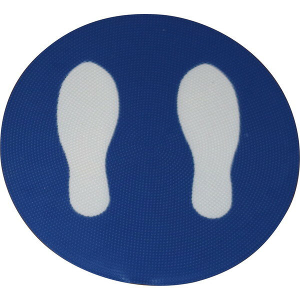 ZETT ゼット 体育器具 足形マーク付プレート5枚組 青 学校器具 アクセサリー ZI035 ラフィートスポーツ