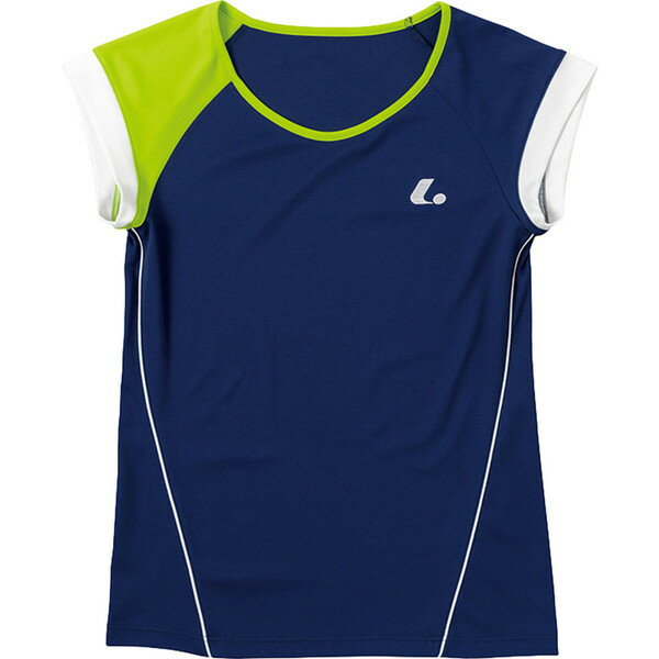 LUCENT ルーセント レディース ゲームシャツ 襟なし ネイビー テニス XLH2286 レディース ノースリーブ ラフィートスポーツ