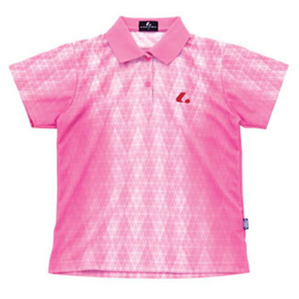 【最大2000円割引クーポン！枚数限定1/6 09:59まで】LUCENT ルーセント Ladies ゲームシャツ パステルピンク テニス XLP4642 レディース 半袖 ラフィートスポーツ