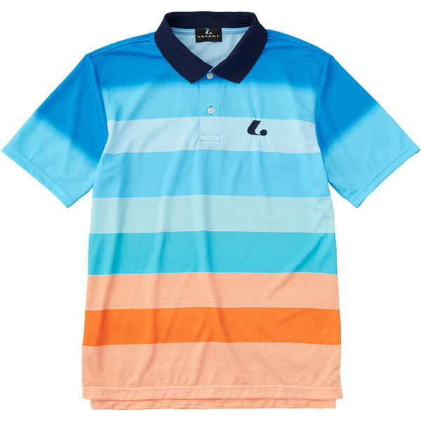 【最大2000円割引クーポン！枚数限定1/6 09:59まで】LUCENT ルーセント Uni ゲームシャツ ブルー テニス XLP8557 半袖 ラフィートスポーツ