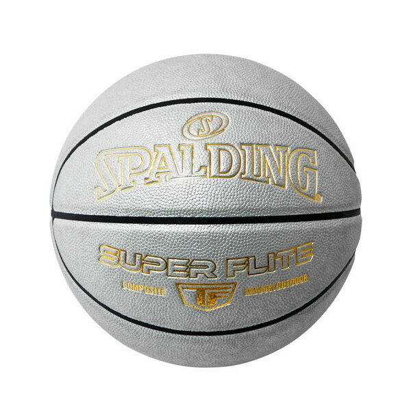SPALDING スポルディング スーパーフライト シルバー×ゴールド 7号球 77-431J バスケットボール ラフィートスポーツ