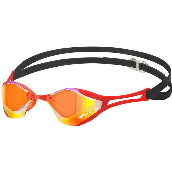 VIEW ビュー スイムゴーグル BladeF ZERO ミラーレンズ 水泳 V128SAM-RDS 水中メガネ