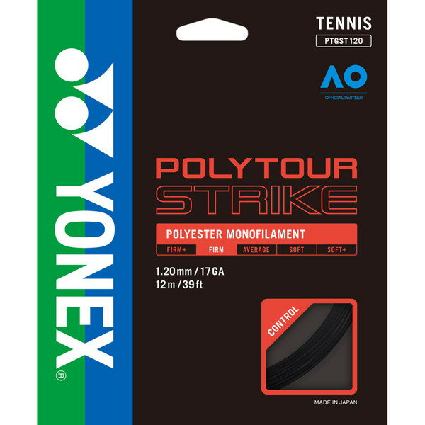 Yonex ヨネックス ポリツアーストライク120 硬式テニス用ガット ストリングス テニス ガット PTGST120-..